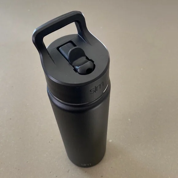 Black Water Bottle - Picture 1 of 5